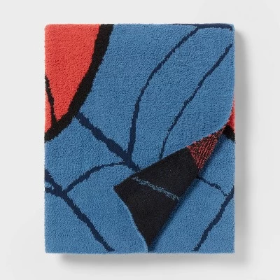 Marvel Spider-Man Mask Knit Kids' Throw Blanket - The Marvel Collection By Pillowfort™ - Image 2