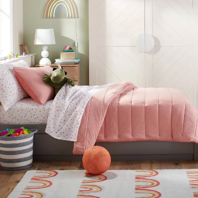 4'x5'6" Printed Rainbow Tufted Kids' Rug - Pillowfort™ - Image 4