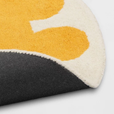 54" Sunshine Wool Kids' Rug Round - Pillowfort™ - Image 2