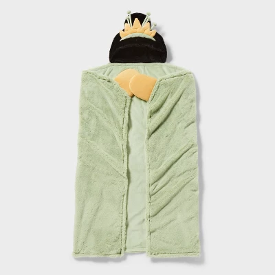 Princess Tiana Kids' Hooded Blanket - The Disney Collection By Pillowfort™ - Image 3