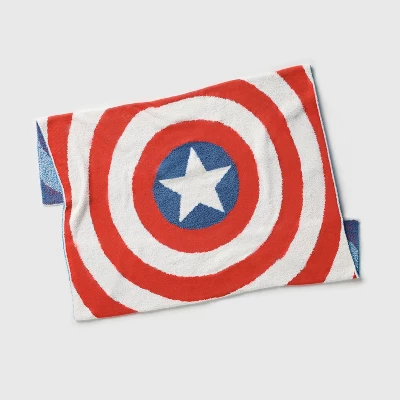 Marvel Captain America Shield Knit Kids' Throw Blanket - The Marvel Collection By Pillowfort™ - Image 4