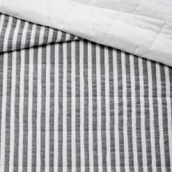 Chambray Stripes Kids' Quilt - Pillowfort™