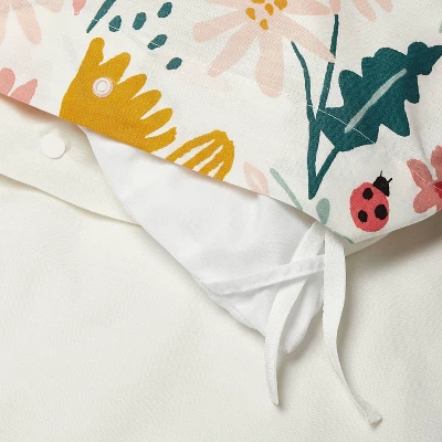 Garden Floral Kids' Duvet Cover - Pillowfort™ - Image 2