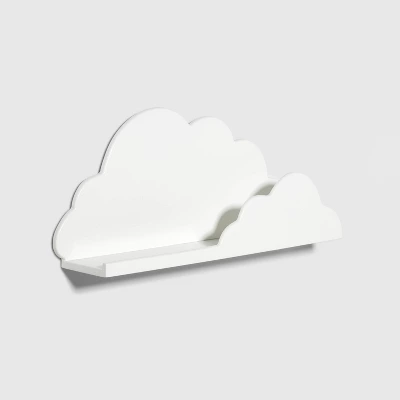 Cloud Decorative Wall Kids' Shelf White - Pillowfort™ - Image 2