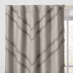 Blackout Chevron Clip Dotted Sheer Overlay Kids' Panel - Pillowfort™