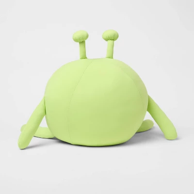 Alien Soothing Weighted Plush Kids' Throw Pillow Green - Pillowfort™ - Image 2
