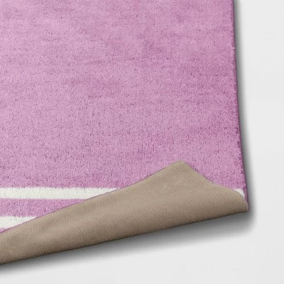 Border Striped Kids' Rug - Pillowfort™ - Image 3