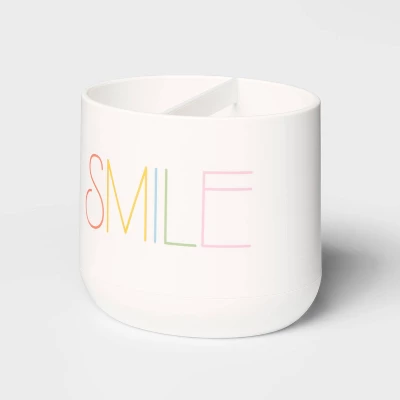 Kids' Toothbrush Holder Smile - Pillowfort™ - Image 2