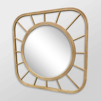 Bamboo Square Kids' Mirror - Pillowfort™