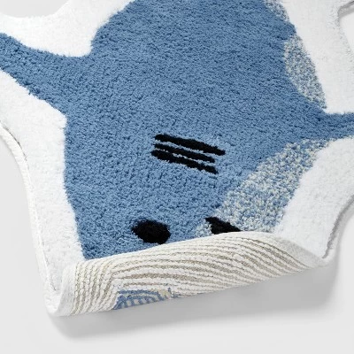 Shark Kids' Bath Rug - Pillowfort™ - Image 3