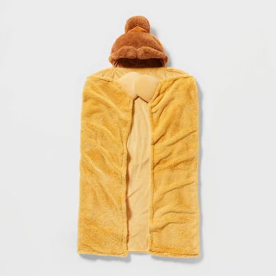 Princess Belle Kids' Hooded Blanket - The Disney Collection By Pillowfort™ - Image 3