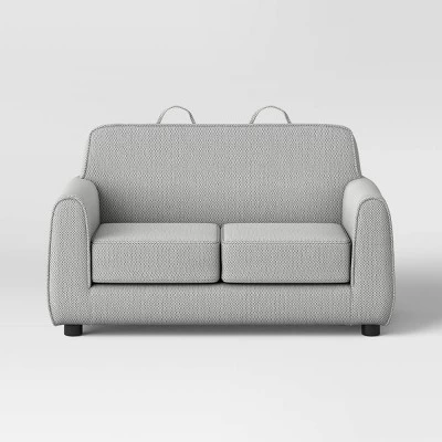 Upholstered Kids' Sofa Gray - Pillowfort™ - Image 2