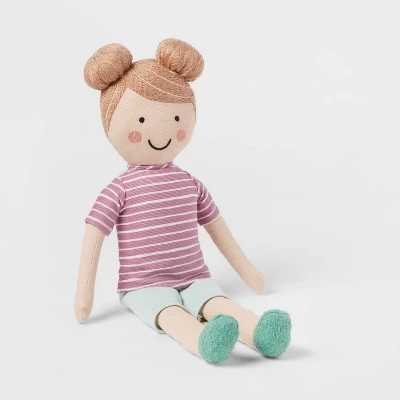 Decorative Kids' Pillow Striped Purple - Pillowfort™ - Image 3