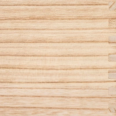 Stackable Wood Kids' Storage Bin Light Brown - Pillowfort™ - Image 4