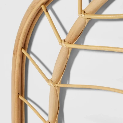 Rattan Arch Leaf Kids' Shelf - Pillowfort™ - Image 3