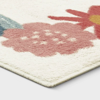 In The Garden Kids' Area Rug Pink - Pillowfort™ - Image 2