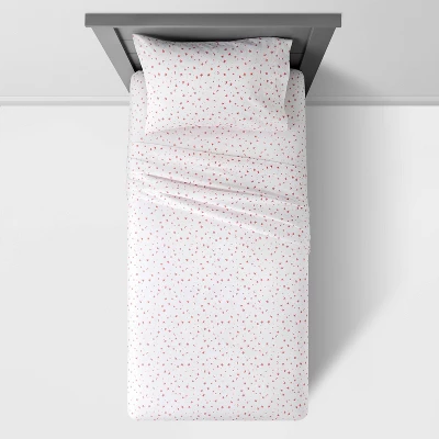 Stars Cotton Kids' Sheet Set Yellow/White - Pillowfort™ - Image 2