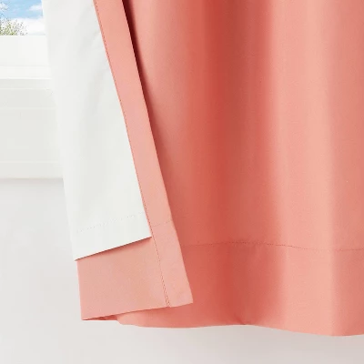 84" Tonal Blackout Window Kids' Panel Pink - Pillowfort™ - Image 3