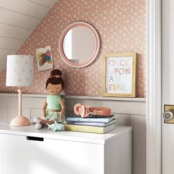 Two Tone Layered Circle Kids' Mirror Pink - Pillowfort™