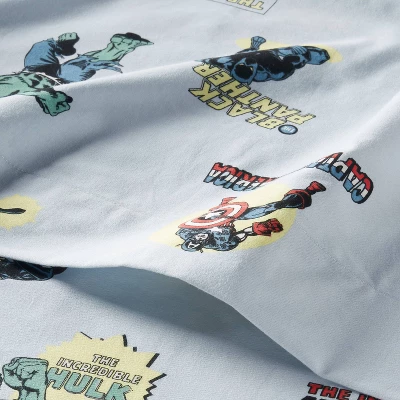 Marvel Characters Kids' Sheet Set - The Marvel Collection By Pillowfort™ - Image 2