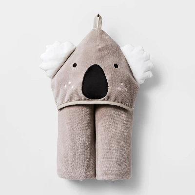 25"x50" Koala Kids' Hooded Towel - Pillowfort™ - Image 3