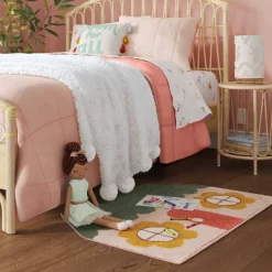 House Shaped Kids' Accent Rug - Pillowfort™
